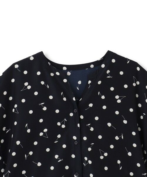 Droite lautreamont / ドロワットロートレアモン シャツ・ブラウス | サクランボドットプリントブラウス≪手洗い可能≫ | 詳細18