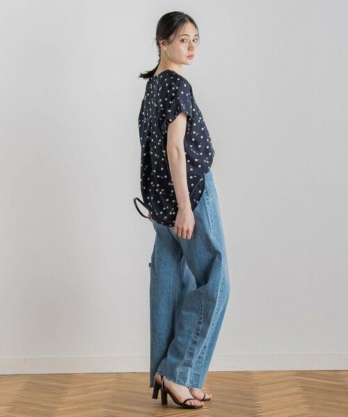 Droite lautreamont / ドロワットロートレアモン シャツ・ブラウス | サクランボドットプリントブラウス≪手洗い可能≫ | 詳細10