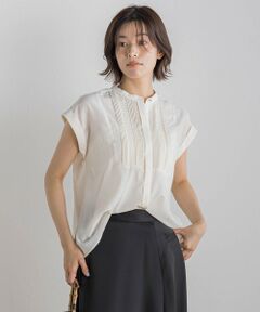 Droite lautreamont / ドロワットロートレアモン シャツ・ブラウス | 【WEB限定】コットンライクローンブラウス≪手洗い可能≫