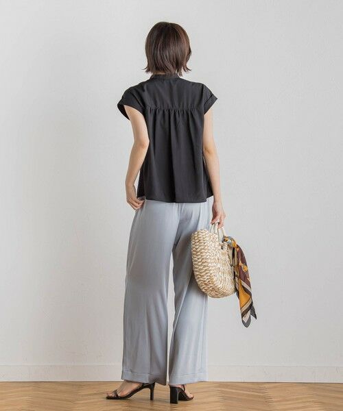 Droite lautreamont / ドロワットロートレアモン シャツ・ブラウス | 【WEB限定】コットンライクローンブラウス≪手洗い可能≫ | 詳細10