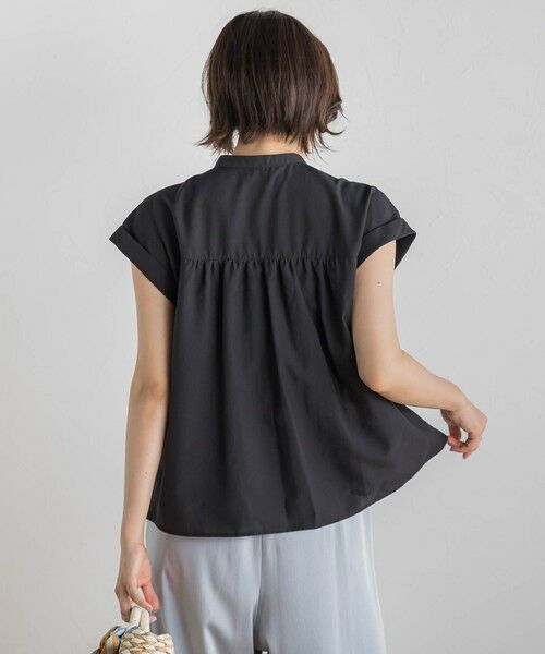 Droite lautreamont / ドロワットロートレアモン シャツ・ブラウス | 【WEB限定】コットンライクローンブラウス≪手洗い可能≫ | 詳細14