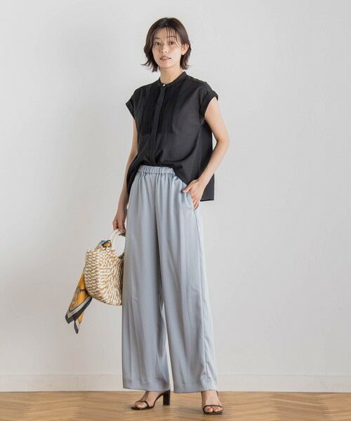 Droite lautreamont / ドロワットロートレアモン シャツ・ブラウス | 【WEB限定】コットンライクローンブラウス≪手洗い可能≫ | 詳細15