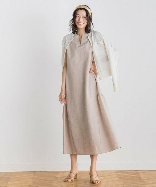 Droite lautreamont / ドロワットロートレアモン ロング・マキシ丈ワンピース | ワンダーウェーブクロスワンピース≪手洗い可能≫ | 詳細15