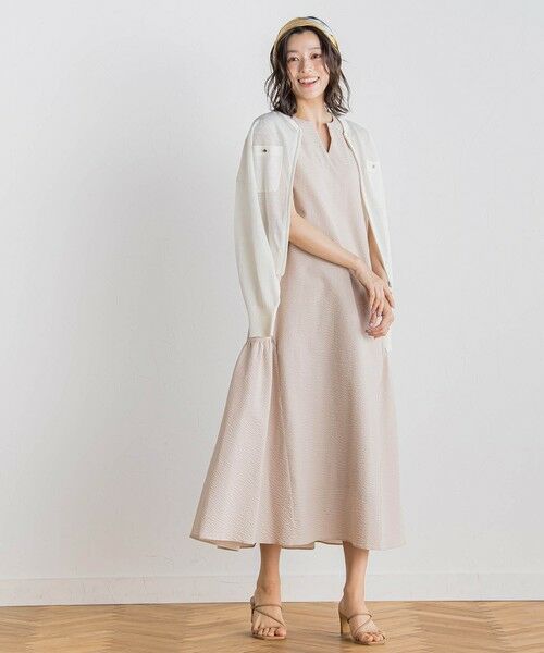 Droite lautreamont / ドロワットロートレアモン ロング・マキシ丈ワンピース | ワンダーウェーブクロスワンピース≪手洗い可能≫ | 詳細16