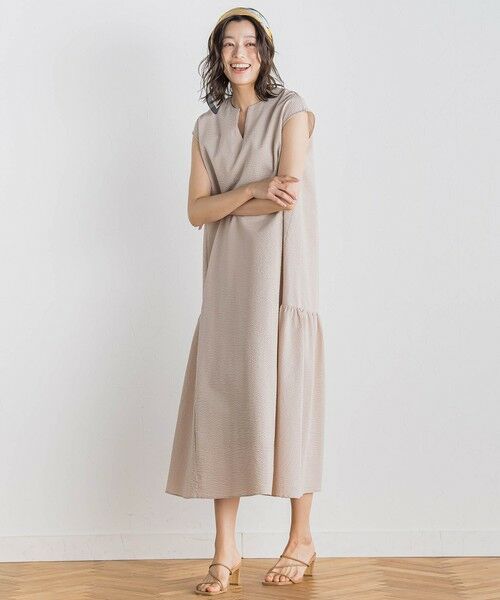 Droite lautreamont / ドロワットロートレアモン ロング・マキシ丈ワンピース | ワンダーウェーブクロスワンピース≪手洗い可能≫ | 詳細11