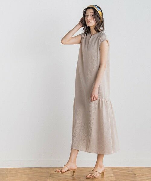 Droite lautreamont / ドロワットロートレアモン ロング・マキシ丈ワンピース | ワンダーウェーブクロスワンピース≪手洗い可能≫ | 詳細12