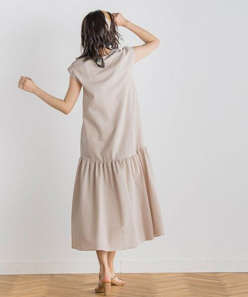 Droite lautreamont / ドロワットロートレアモン ロング・マキシ丈ワンピース | ワンダーウェーブクロスワンピース≪手洗い可能≫ | 詳細13