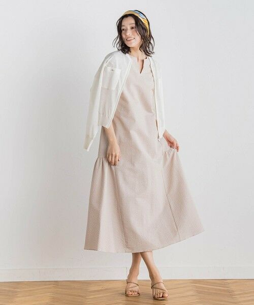 Droite lautreamont / ドロワットロートレアモン ロング・マキシ丈ワンピース | ワンダーウェーブクロスワンピース≪手洗い可能≫ | 詳細14