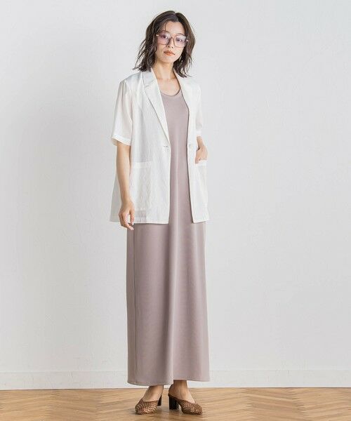 Droite lautreamont / ドロワットロートレアモン テーラードジャケット | TR強撚気流染めジャケット≪手洗い可能≫ | 詳細1