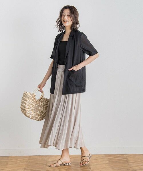 Droite lautreamont / ドロワットロートレアモン テーラードジャケット | TR強撚気流染めジャケット≪手洗い可能≫ | 詳細16