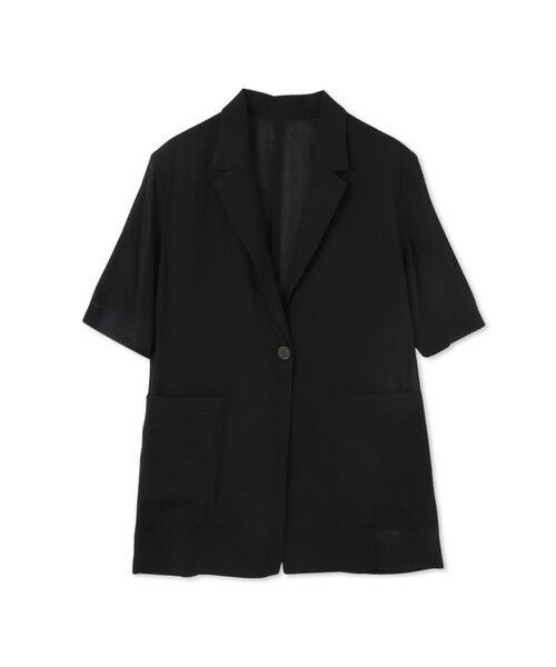 Droite lautreamont / ドロワットロートレアモン テーラードジャケット | TR強撚気流染めジャケット≪手洗い可能≫ | 詳細17