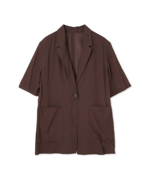 Droite lautreamont / ドロワットロートレアモン テーラードジャケット | TR強撚気流染めジャケット≪手洗い可能≫ | 詳細25