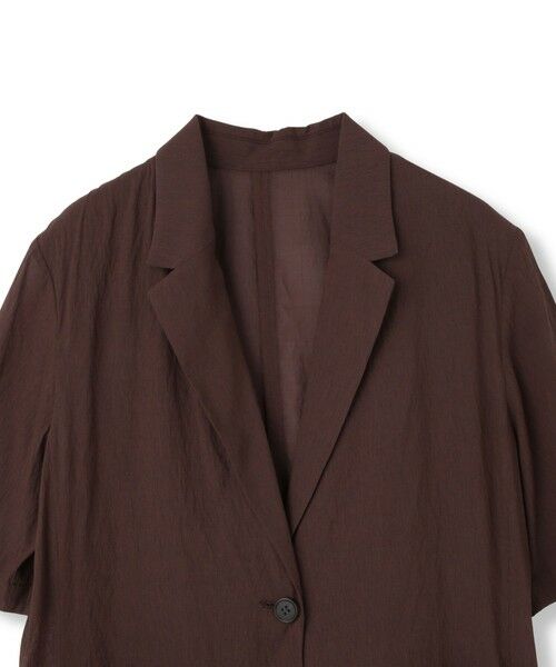 Droite lautreamont / ドロワットロートレアモン テーラードジャケット | TR強撚気流染めジャケット≪手洗い可能≫ | 詳細27