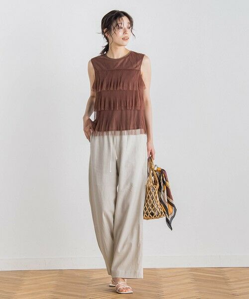 Droite lautreamont / ドロワットロートレアモン カットソー | チュールドッキングプルオーバー≪手洗い可能≫ | 詳細18