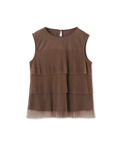 Droite lautreamont / ドロワットロートレアモン カットソー | チュールドッキングプルオーバー≪手洗い可能≫ | 詳細25