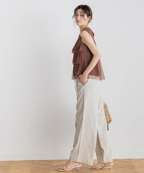 Droite lautreamont / ドロワットロートレアモン カットソー | チュールドッキングプルオーバー≪手洗い可能≫ | 詳細20