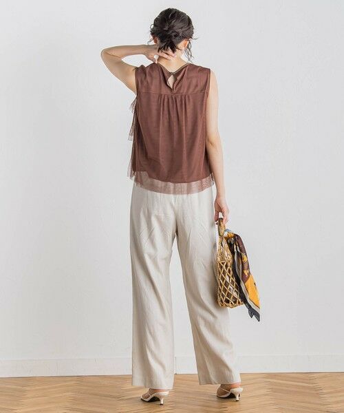 Droite lautreamont / ドロワットロートレアモン カットソー | チュールドッキングプルオーバー≪手洗い可能≫ | 詳細21