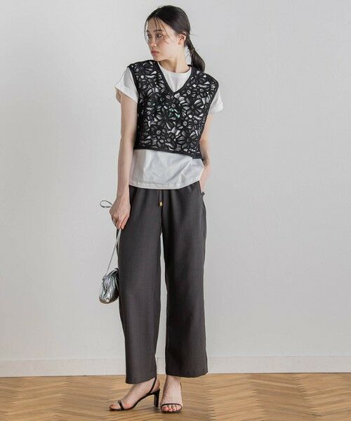 Droite lautreamont / ドロワットロートレアモン カットソー | ドライタッチコットンNEWロゴTシャツ≪洗濯機で洗える≫ | 詳細9