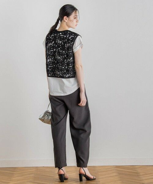 Droite lautreamont / ドロワットロートレアモン カットソー | ドライタッチコットンNEWロゴTシャツ≪洗濯機で洗える≫ | 詳細10