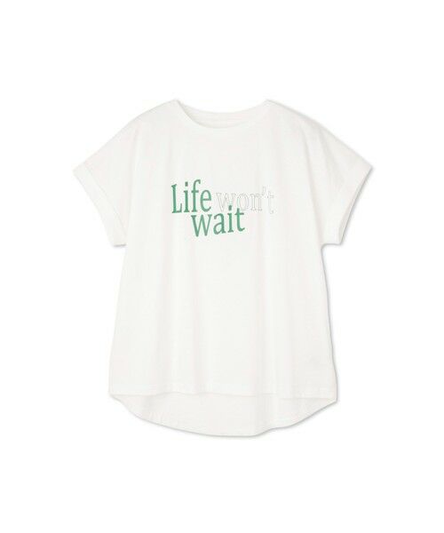 Droite lautreamont / ドロワットロートレアモン カットソー | ドライタッチコットンNEWロゴTシャツ≪洗濯機で洗える≫ | 詳細11