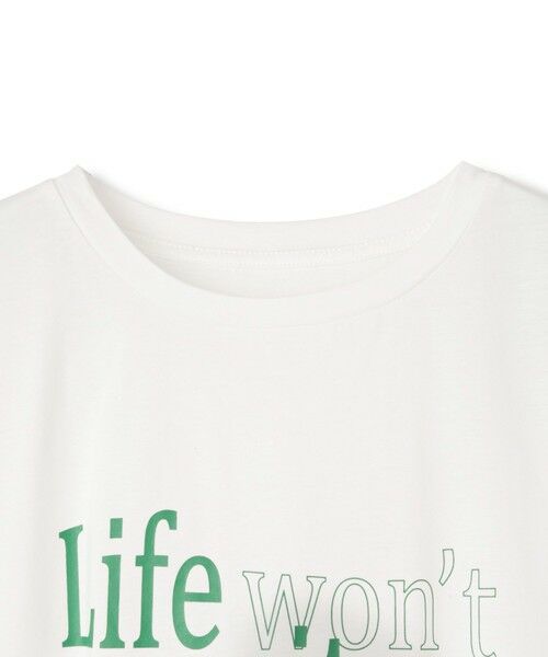 Droite lautreamont / ドロワットロートレアモン カットソー | ドライタッチコットンNEWロゴTシャツ≪洗濯機で洗える≫ | 詳細13