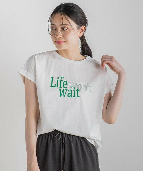 セール】 ドライタッチコットンNEWロゴTシャツ≪洗濯機で洗える