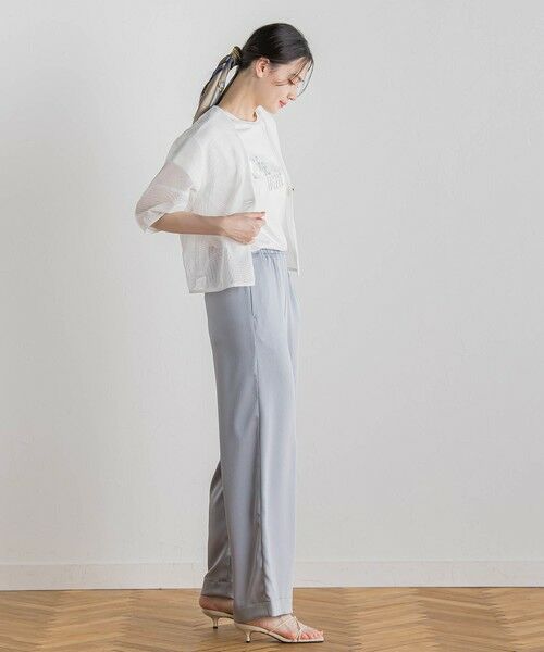 Droite lautreamont / ドロワットロートレアモン カットソー | ドライタッチコットンNEWロゴTシャツ≪洗濯機で洗える≫ | 詳細30