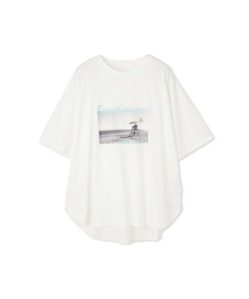 Droite lautreamont / ドロワットロートレアモン カットソー | ドライタッチコットンフォトTシャツ≪洗濯機で洗える≫ | 詳細8