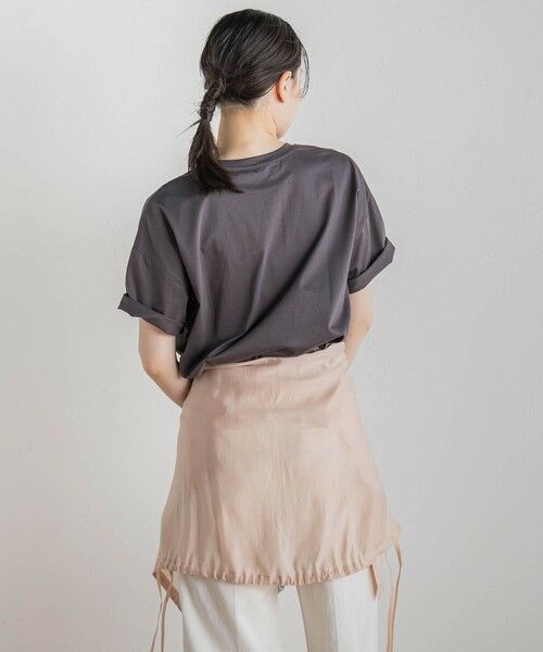 Droite lautreamont / ドロワットロートレアモン カットソー | ドライタッチコットンフォトTシャツ≪洗濯機で洗える≫ | 詳細15