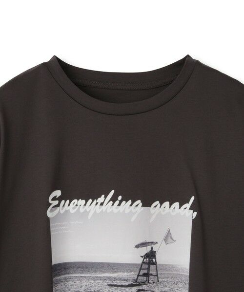 Droite lautreamont / ドロワットロートレアモン カットソー | ドライタッチコットンフォトTシャツ≪洗濯機で洗える≫ | 詳細18