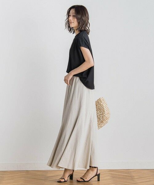 Droite lautreamont / ドロワットロートレアモン カットソー | 【WEB限定】カットジョーゼット肩ラメプルオーバー≪手洗い可能≫ | 詳細12