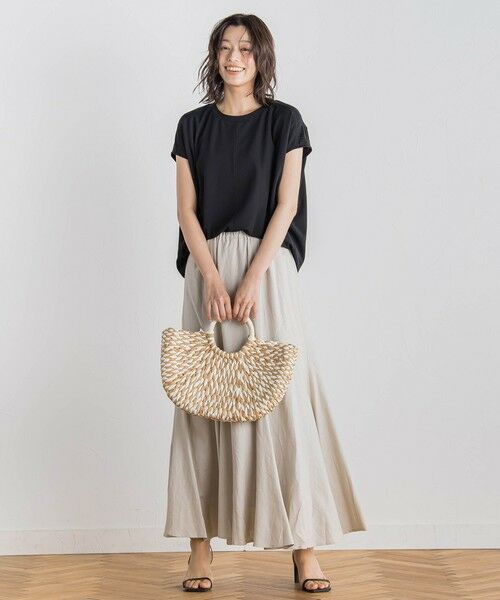 Droite lautreamont / ドロワットロートレアモン カットソー | 【WEB限定】カットジョーゼット肩ラメプルオーバー≪手洗い可能≫ | 詳細14