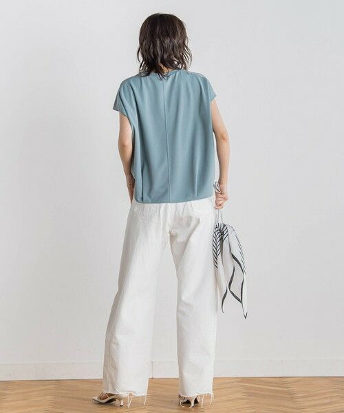 Droite lautreamont / ドロワットロートレアモン カットソー | 【WEB限定】カットジョーゼット肩ラメプルオーバー≪手洗い可能≫ | 詳細19