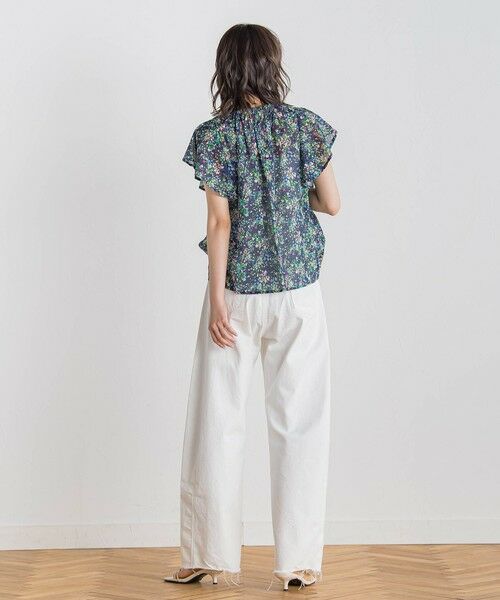 Droite lautreamont / ドロワットロートレアモン シャツ・ブラウス | 【WEB限定】フラワープリントブラウス≪手洗い可能≫ | 詳細3