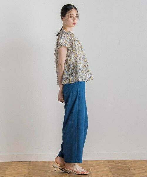 Droite lautreamont / ドロワットロートレアモン シャツ・ブラウス | 【WEB限定】フラワープリントブラウス≪手洗い可能≫ | 詳細13