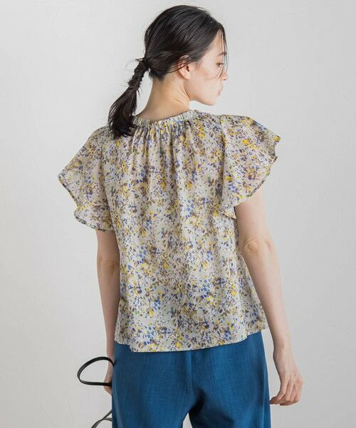 Droite lautreamont / ドロワットロートレアモン シャツ・ブラウス | 【WEB限定】フラワープリントブラウス≪手洗い可能≫ | 詳細17