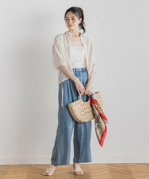 Droite lautreamont / ドロワットロートレアモン シャツ・ブラウス | シアーシャツ≪手洗い可能≫ | 詳細3