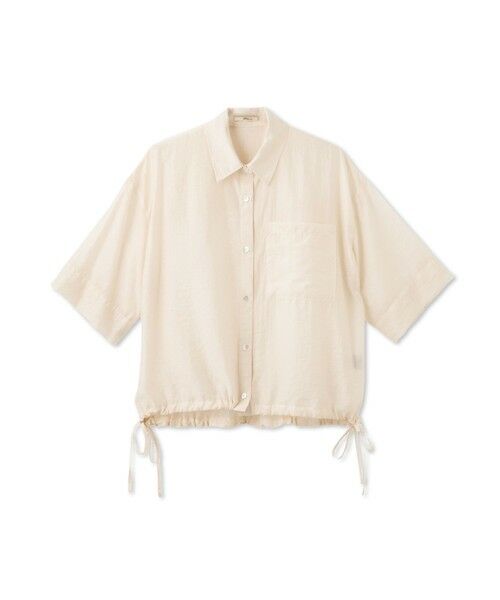 Droite lautreamont / ドロワットロートレアモン シャツ・ブラウス | シアーシャツ≪手洗い可能≫ | 詳細7