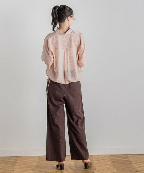 Droite lautreamont / ドロワットロートレアモン シャツ・ブラウス | シアーシャツ≪手洗い可能≫ | 詳細10