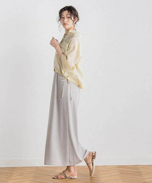 Droite lautreamont / ドロワットロートレアモン シャツ・ブラウス | シアーシャツ≪手洗い可能≫ | 詳細17