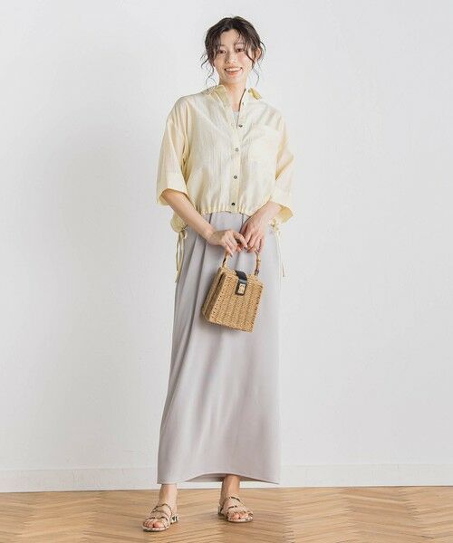 Droite lautreamont / ドロワットロートレアモン シャツ・ブラウス | シアーシャツ≪手洗い可能≫ | 詳細18