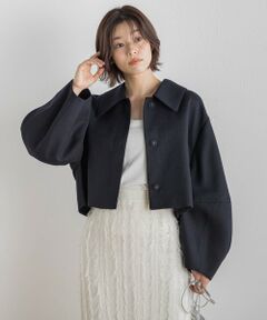 Droite lautreamont / ドロワットロートレアモン テーラードジャケット | 【CLANE】 コクーンスリーブショートジャケット