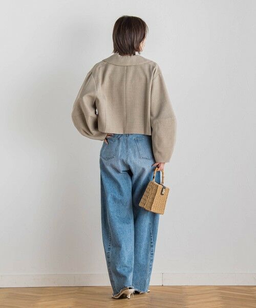 Droite lautreamont / ドロワットロートレアモン テーラードジャケット | 【CLANE】 コクーンスリーブショートジャケット | 詳細9