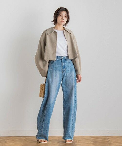 Droite lautreamont / ドロワットロートレアモン テーラードジャケット | 【CLANE】 コクーンスリーブショートジャケット | 詳細10