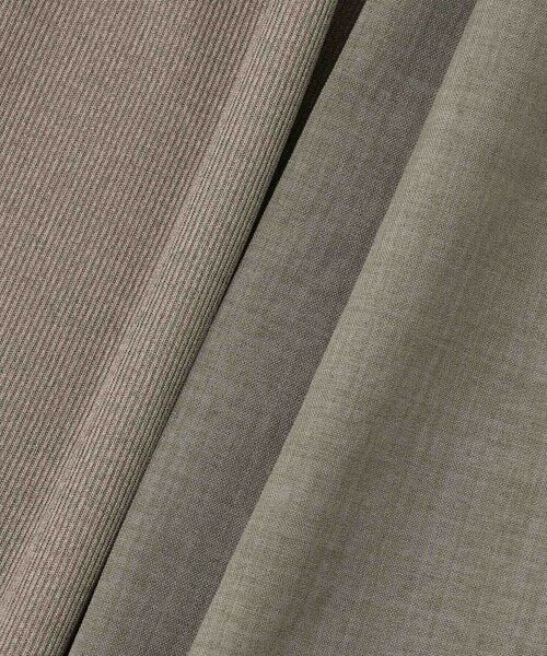 Droite lautreamont / ドロワットロートレアモン ロング・マキシ丈ワンピース | 麻調リブシャツワンピース≪手洗い可能≫ | 詳細20