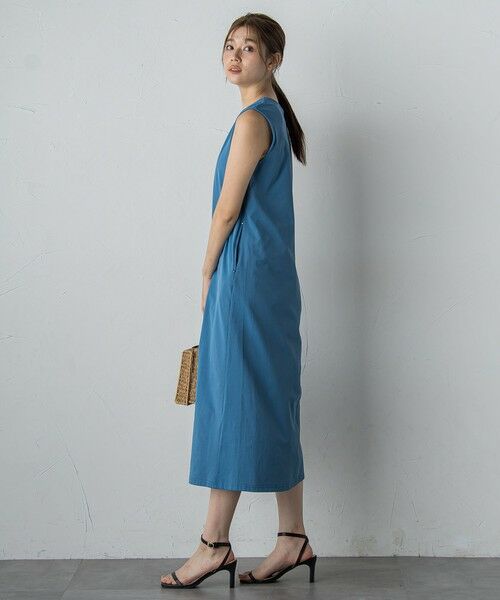 Droite lautreamont / ドロワットロートレアモン ロング・マキシ丈ワンピース | 【WEB限定】ジャージーピンタックワンピース≪洗濯機で洗える≫ | 詳細6