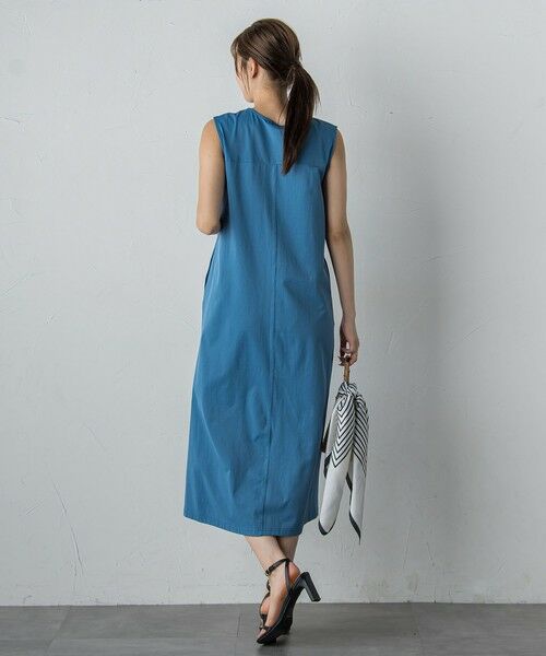 Droite lautreamont / ドロワットロートレアモン ロング・マキシ丈ワンピース | 【WEB限定】ジャージーピンタックワンピース≪洗濯機で洗える≫ | 詳細7