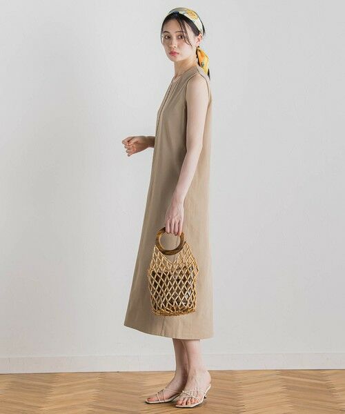 Droite lautreamont / ドロワットロートレアモン ロング・マキシ丈ワンピース | 【WEB限定】ジャージーピンタックワンピース≪洗濯機で洗える≫ | 詳細18