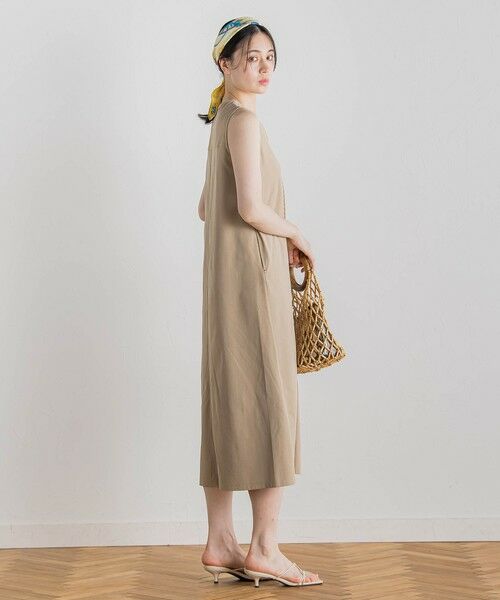 Droite lautreamont / ドロワットロートレアモン ロング・マキシ丈ワンピース | 【WEB限定】ジャージーピンタックワンピース≪洗濯機で洗える≫ | 詳細20