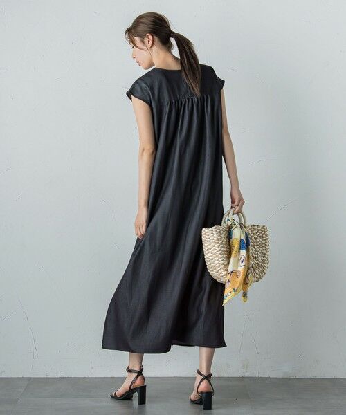 Droite lautreamont / ドロワットロートレアモン ロング・マキシ丈ワンピース | 【WEB限定】R/Tデニムワンピース≪手洗い可能≫ | 詳細3